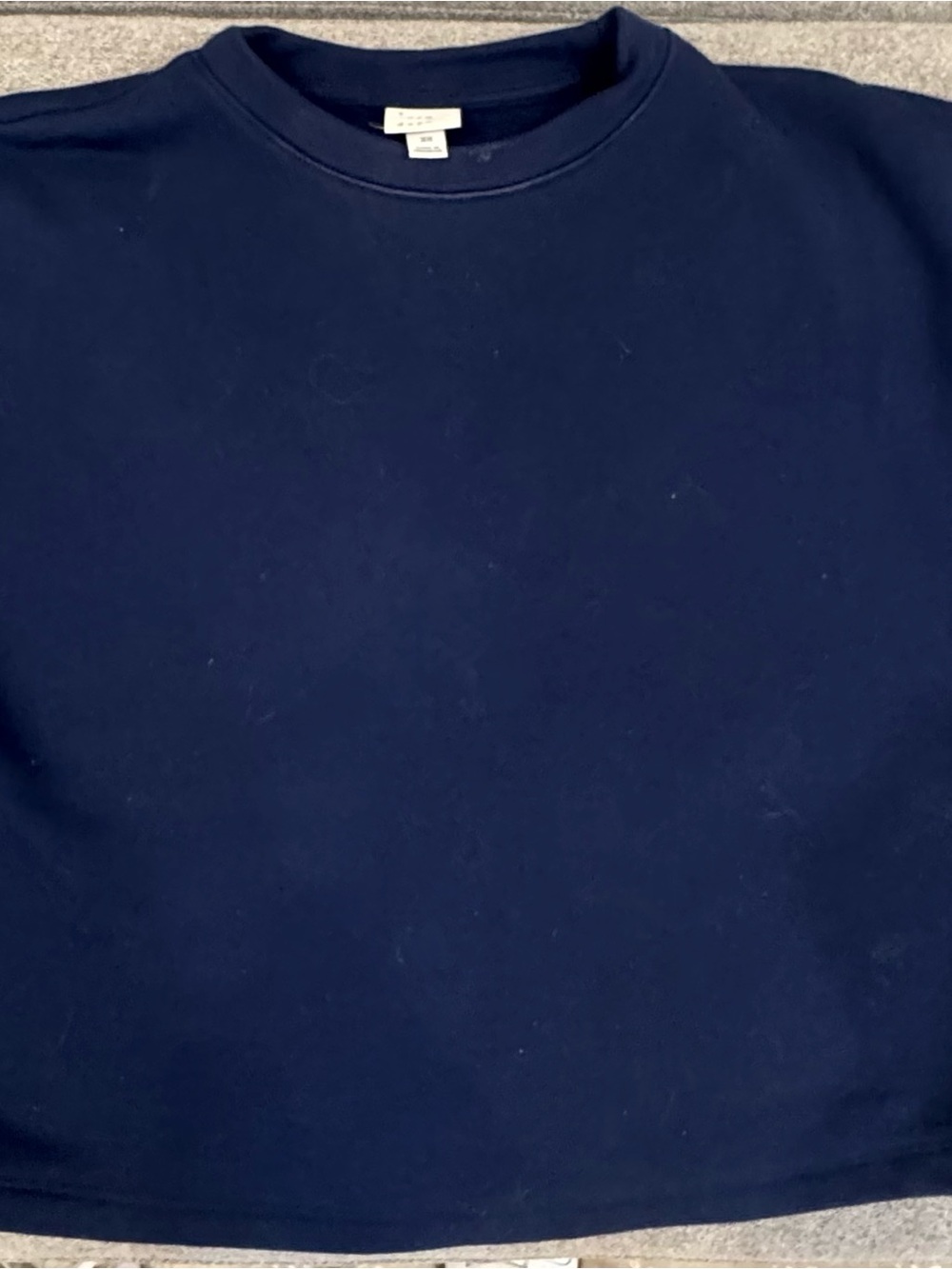 A New Day Navy Crewneck Sweatshirt for Women
